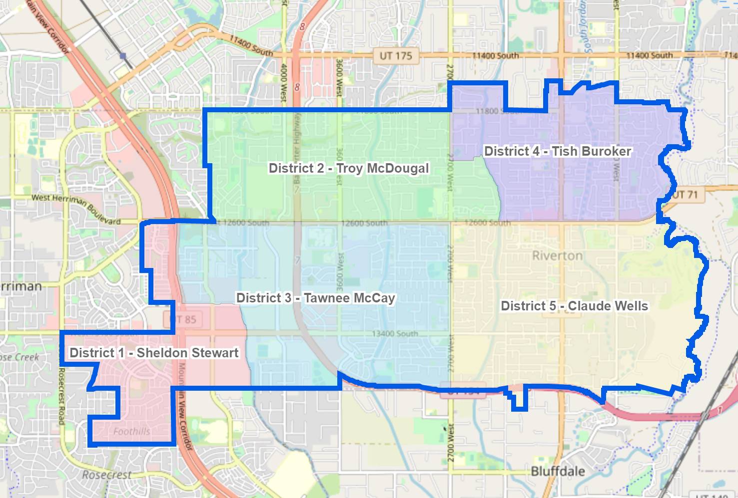 Riverton City Council Adopts New District Map